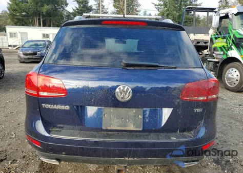 2013 Volkswagen Touareg V6 Tdi из США, поврежденный, VIN WVGEP9BP2DD011673